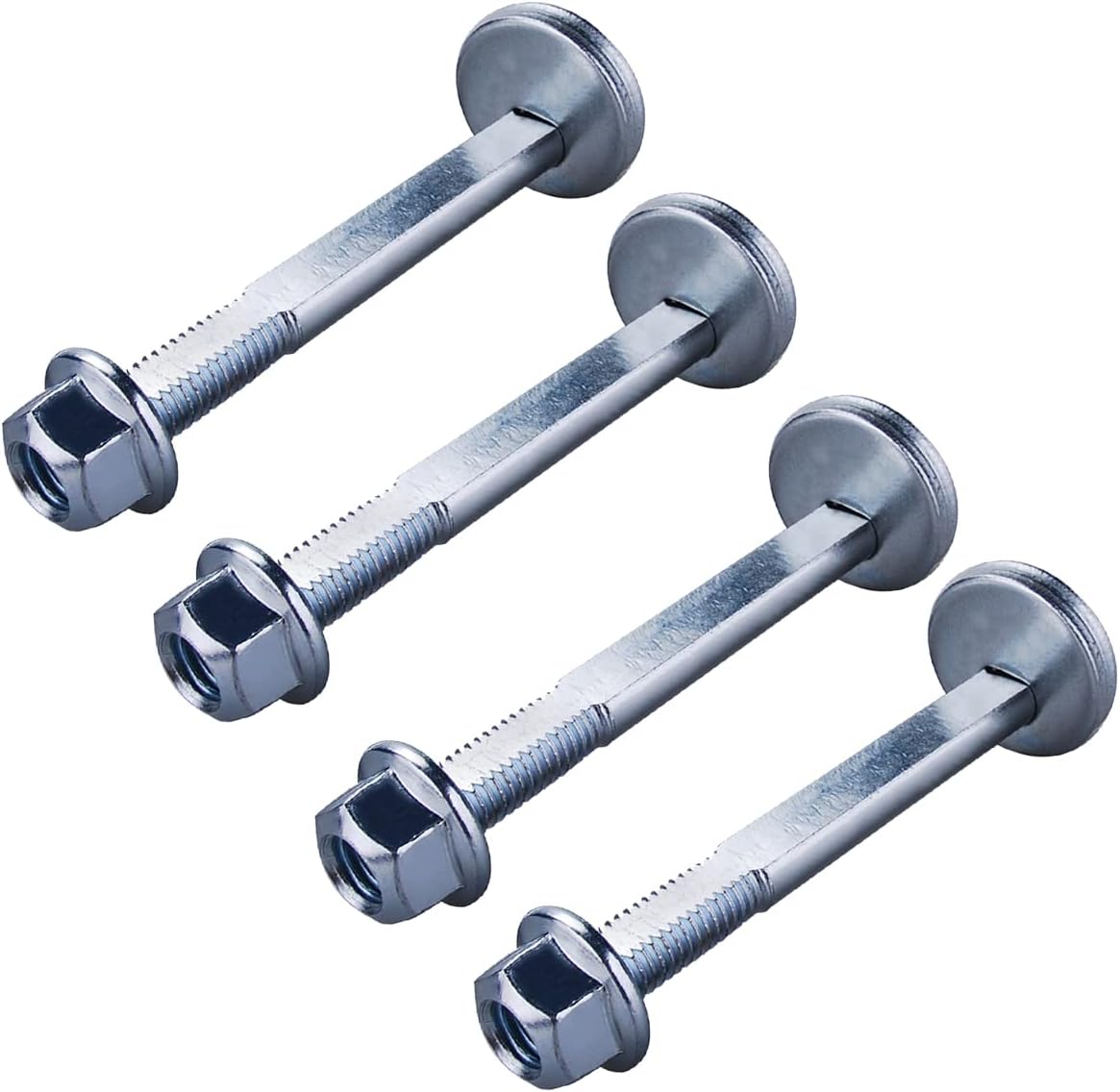 4pc Front Camber Bolt Kit for Nissan Armada/Frontier/Titan 2005-2023, Pathfinder 2005-2012, Xterra 2005-2015, Alignment Camber Kit for Infiniti QX56 04-13, QX80 14-23, for Suzuki Equator 09-12