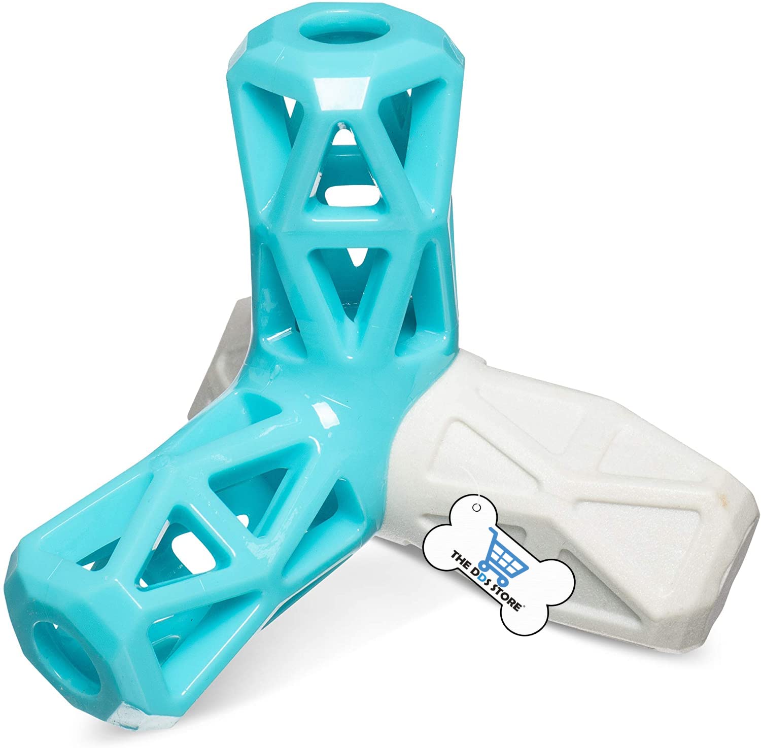 Dual Textured Jack Squeaky Dog Chew Toy Enrichment, Foraging Dog Treat Toy with Squeaker, Fill with Treats, Paste and Food-1 Piece (Color May Vary) (Puzzle Jack) (B09QZYFM28) Amazon Price History, Amazon Price Tracker