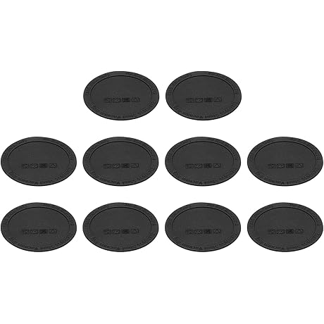 uxcell Anti-Slip Silicone Bottoms for Sublimation Tumblers (10 Pack)