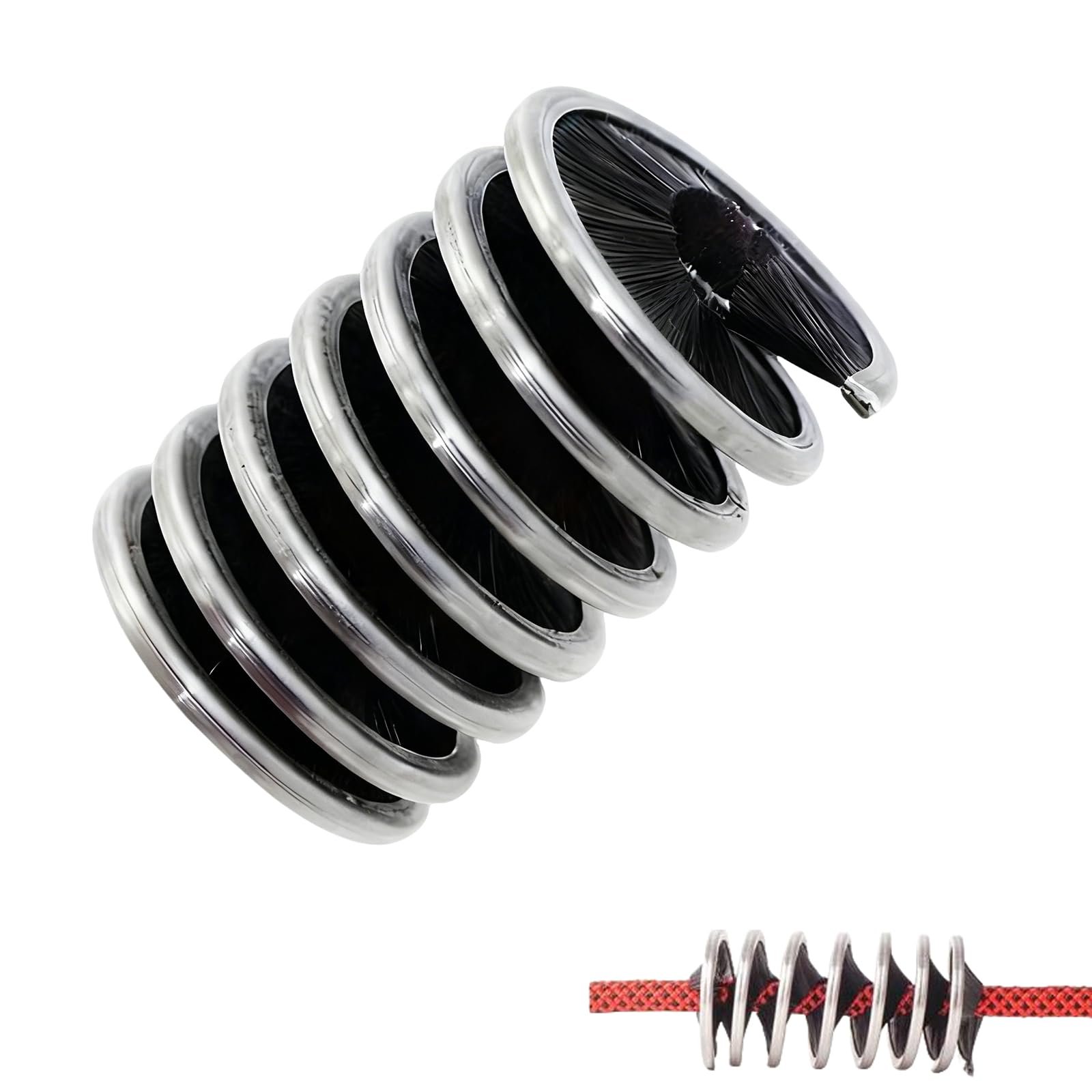 Cepillo de Cuerda de Escalada para Roca 8-13 mm Diámetro