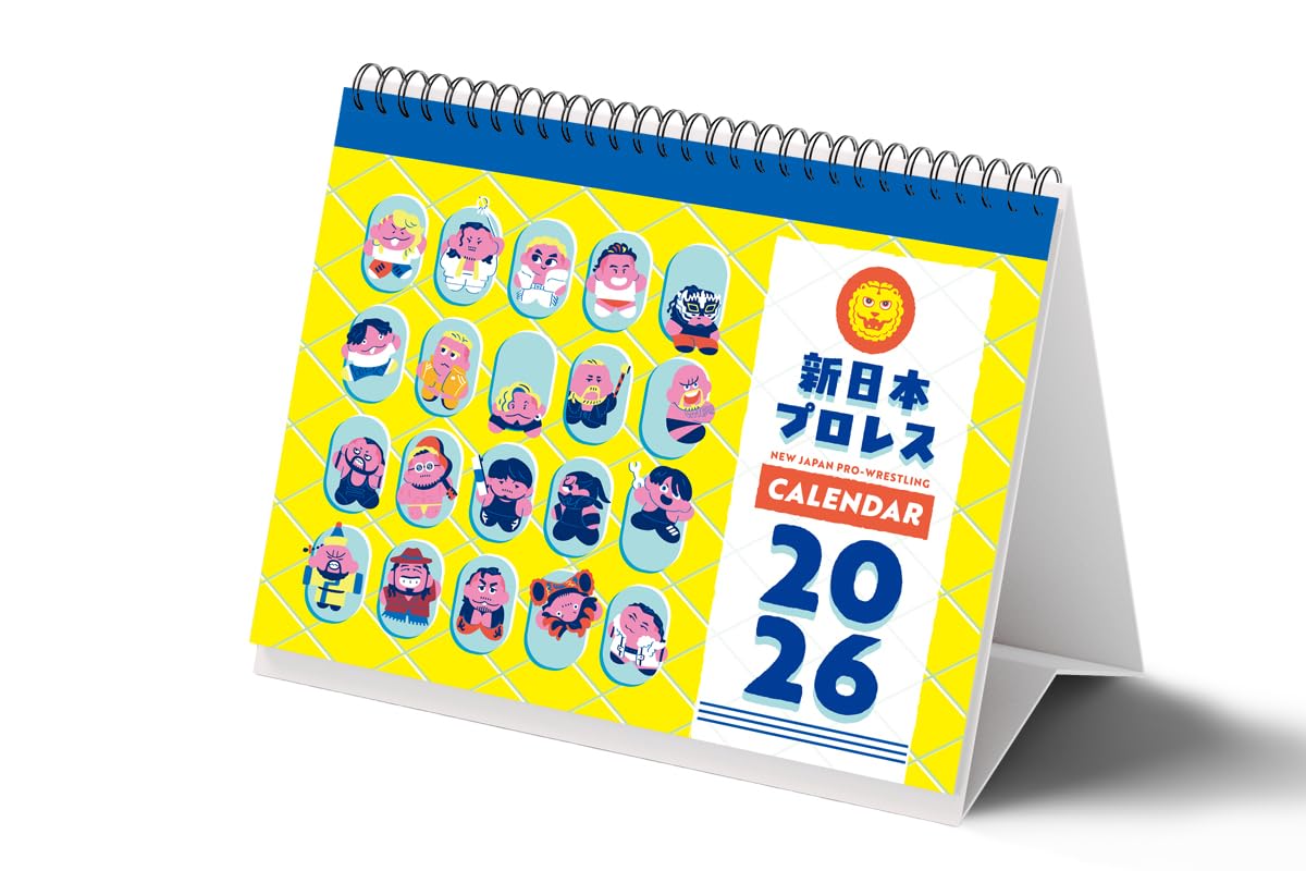 Amazon.co.jp: 新日本プロレスリング 2026年 新日本プロレス