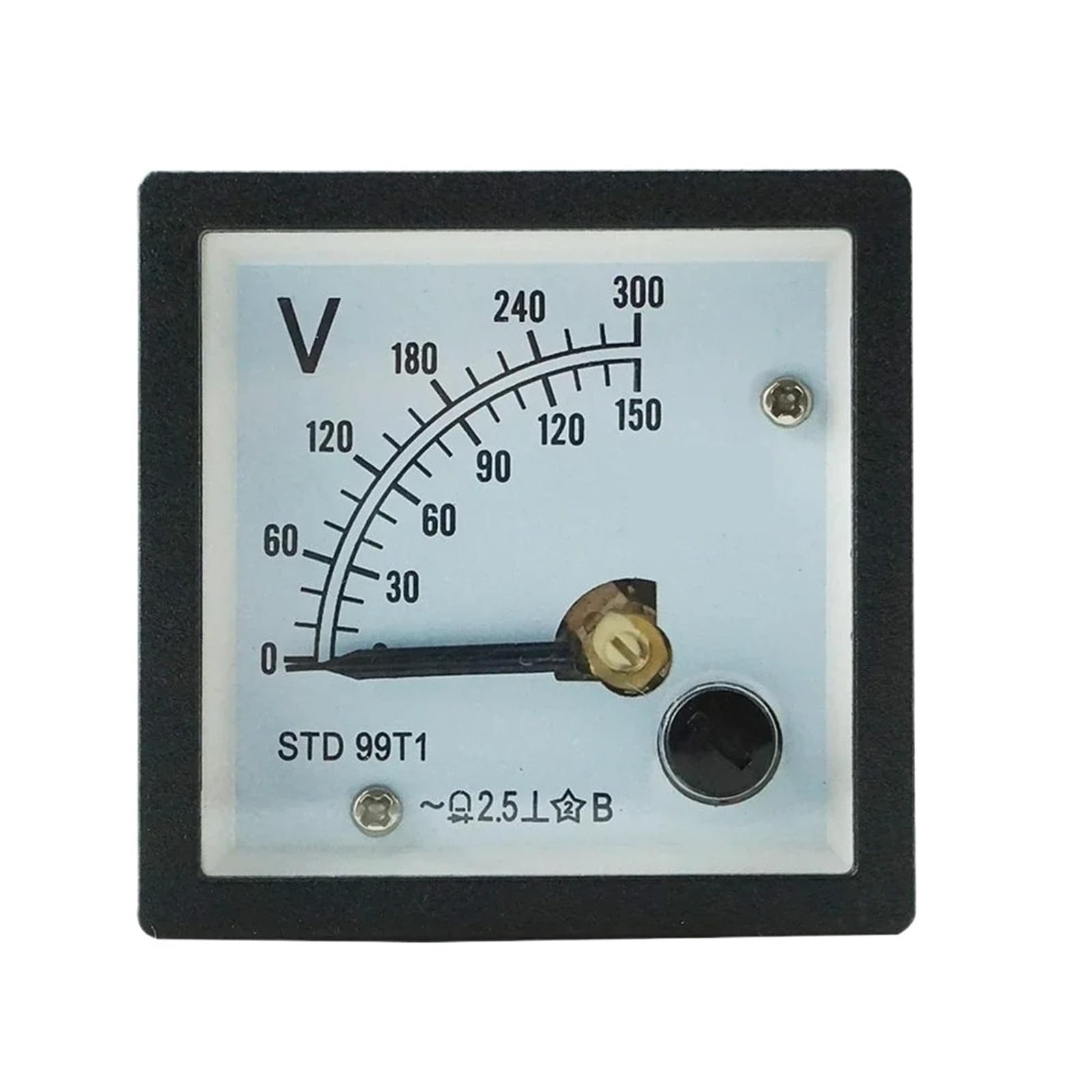 Puntero cuadrado amperímetro de CA serie 99T1, instrumento de medición, máquina de soldadura, voltímetro de generador diésel