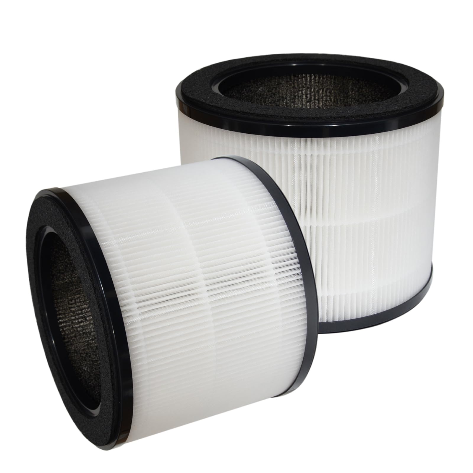 PUREBURG AIRMEGA 100 Lot de 2 filtres de rechange compatibles avec purificateur d'air Coway Airmega 100, charbon actif H13 en 3 étapes