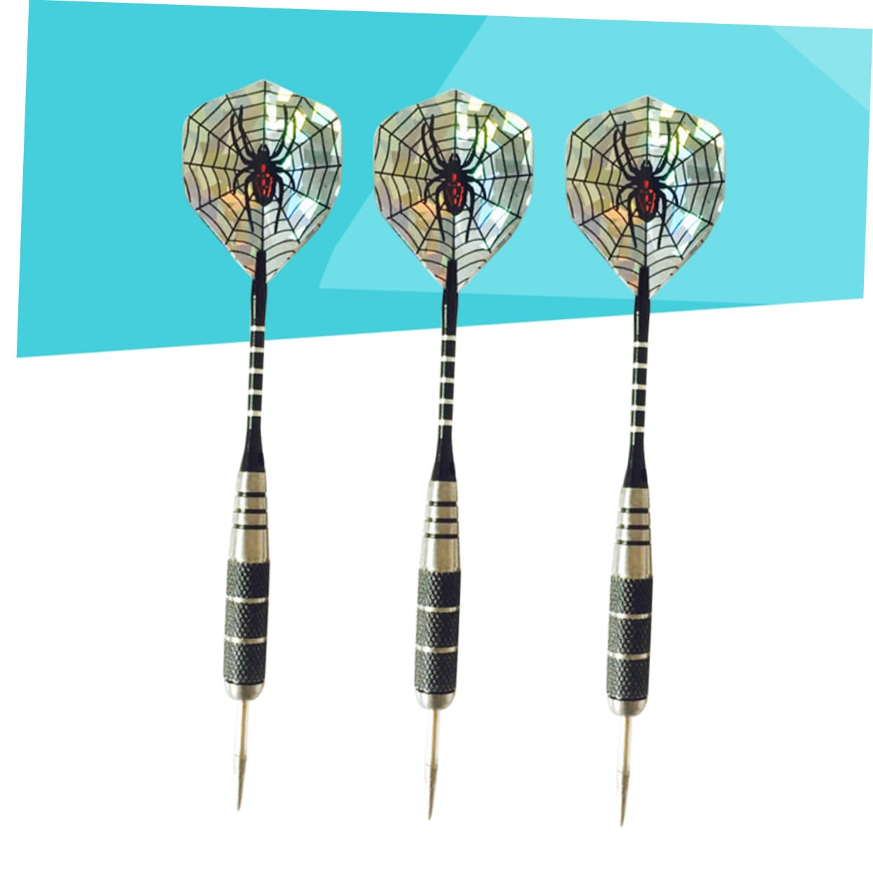 SUPVOX Flights for Sports Events 3pcs 22g Needle Tipped Aluminum Rod Shafts Accessories