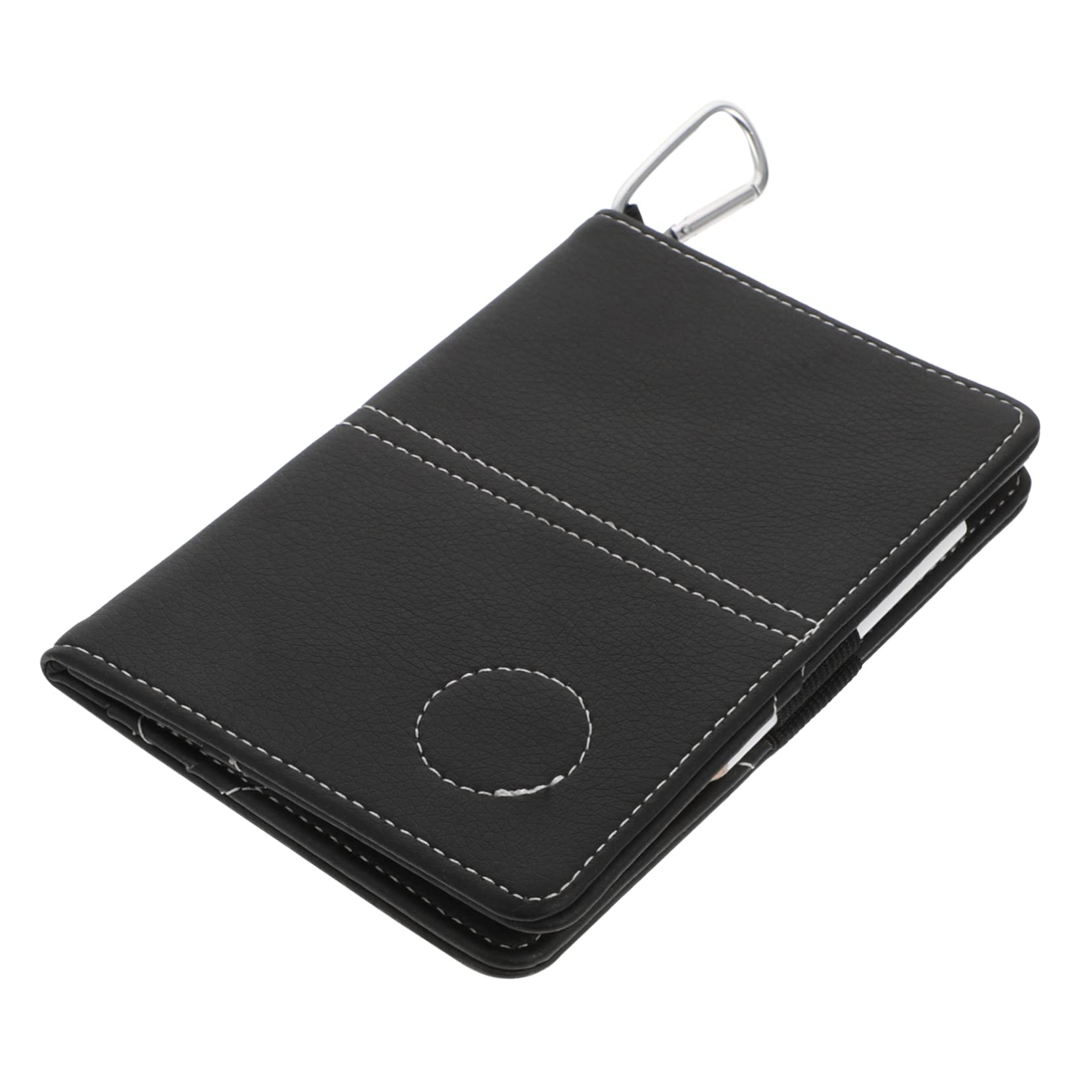 GOOHOCHY Golf Scorecard Book Holder Scorecard Holder Pu Leather Compact for Balls