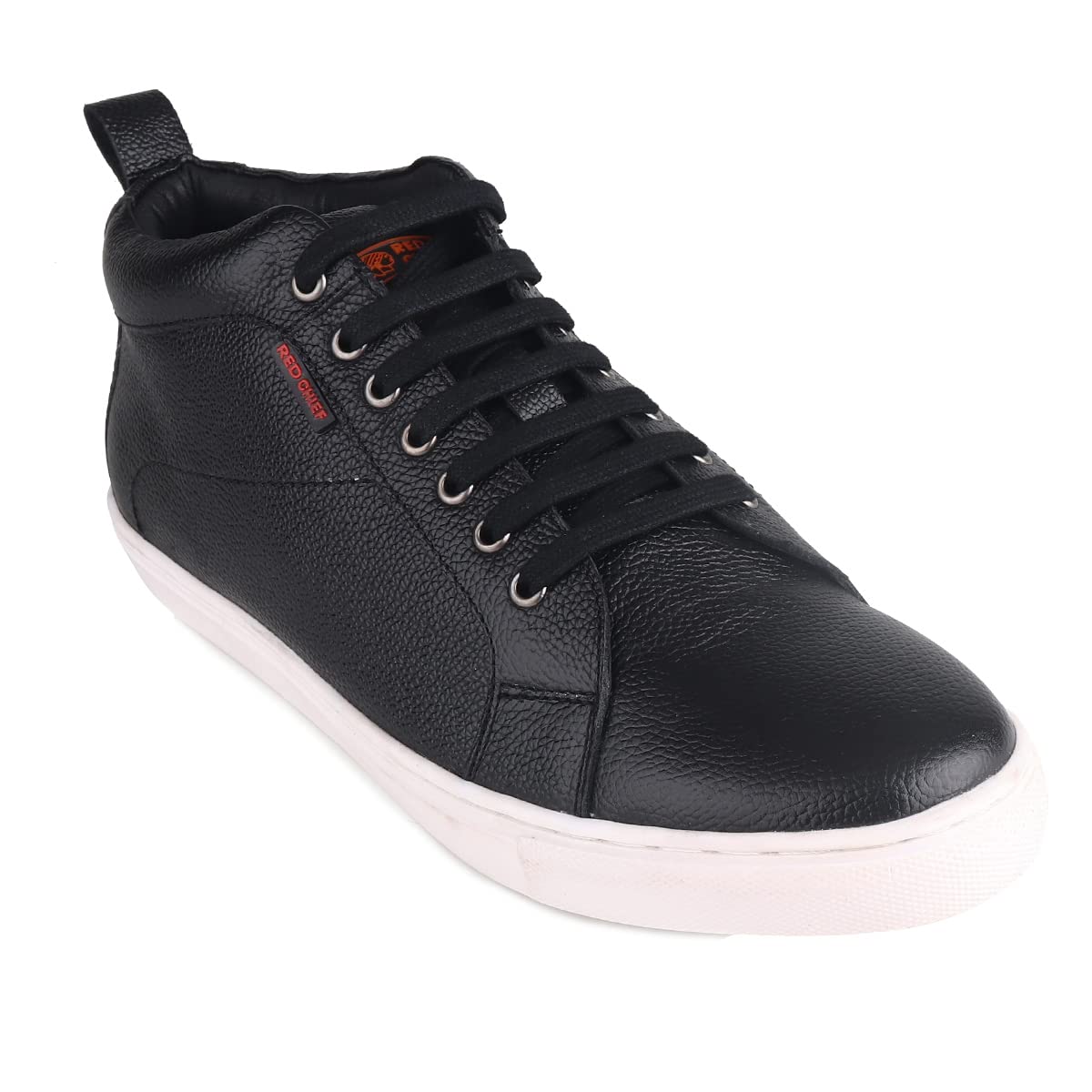 Red Chief Black Leather Sneakers for Men (B0C5XWMBYY) Amazon Price History, Amazon Price Tracker