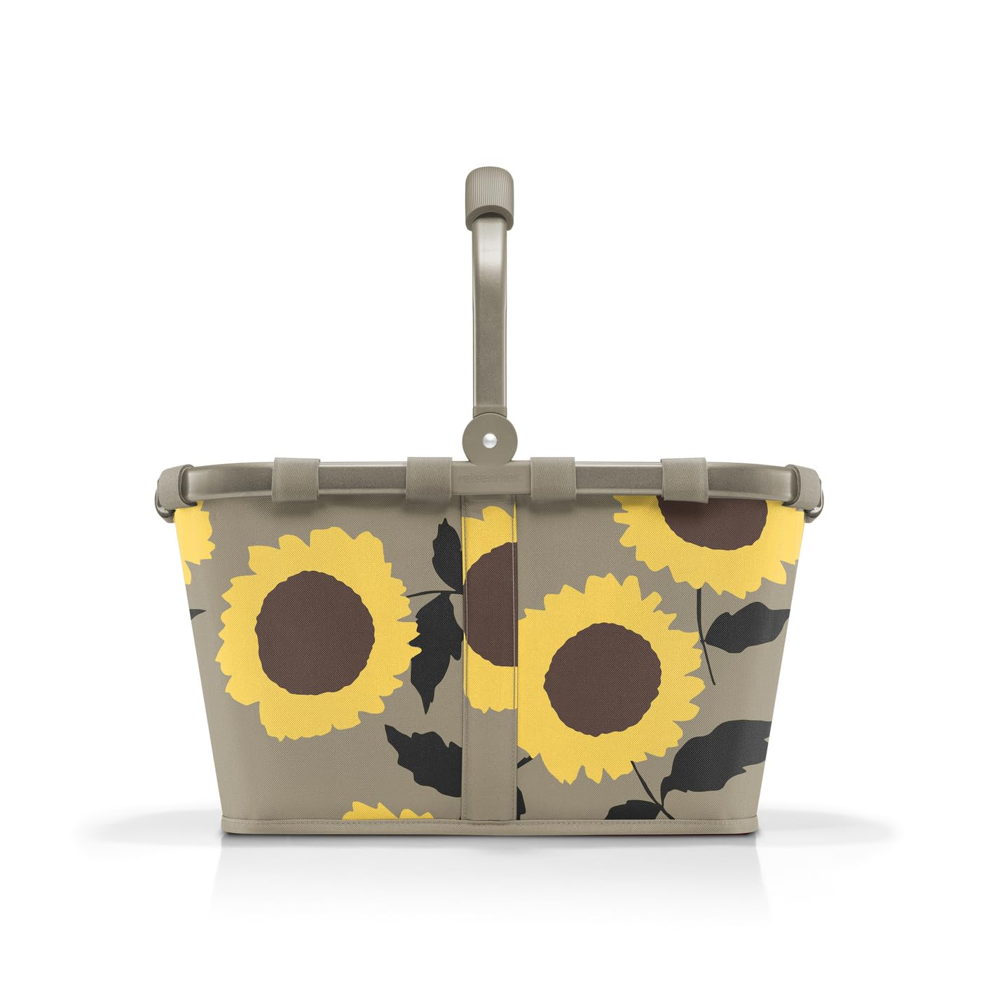 reisenthel carrybag in frame sunflowers – Stabiler Einkaufskorb mit viel Stauraum