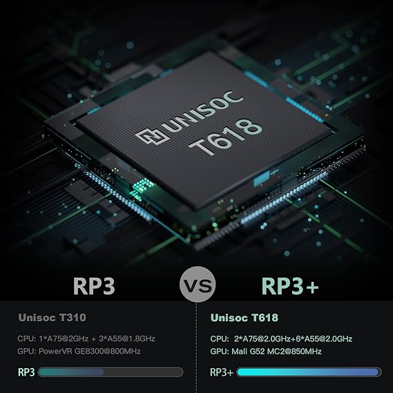Retroid Pocket 3 Plus Retro Game Handheld Console, Retroid Pocket 3 Plus Android Retro Game Console Multiple Emulators Console Handheld 4.7 Inch 16:9 Display 4500mAh Battery Classic Games (Retro)
