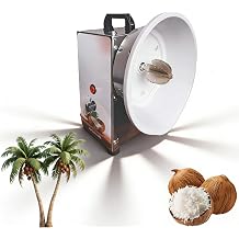 Coconut Scraper Grater Machine, Vertical Coconut Processing Grinder Shredder 3 Speeds Adjustable Processing Machine, Electric Coconuts Meat Removal Tool for Handles & Feet 1 pc