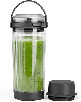 Replacement Compatible with Ninja Blast Accessories 18oz Blending Vessel