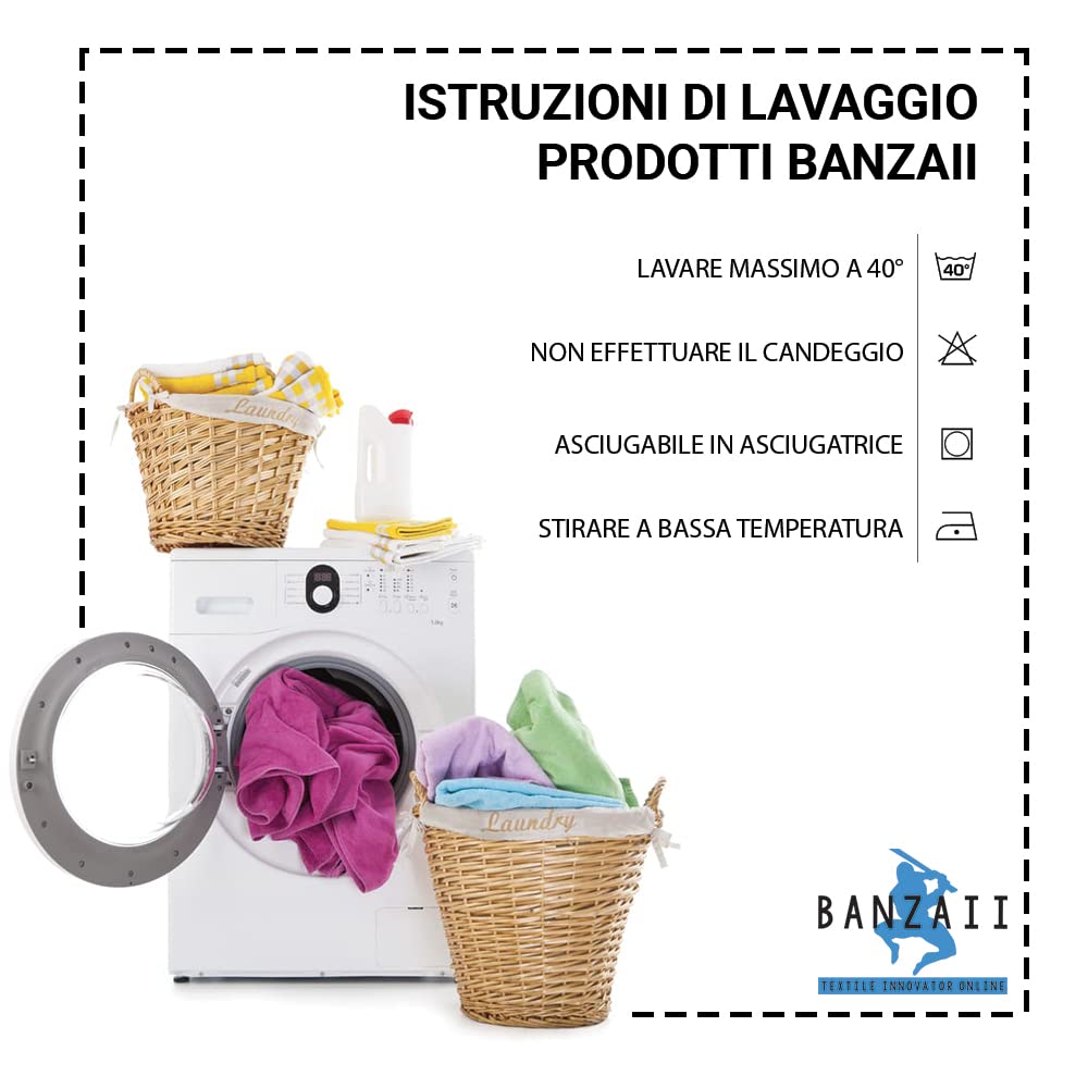 Banzaii telo mare maxi antisabbia, copriletto, copridivano, copritutto in cotone 210x230 cm Fiori Blu