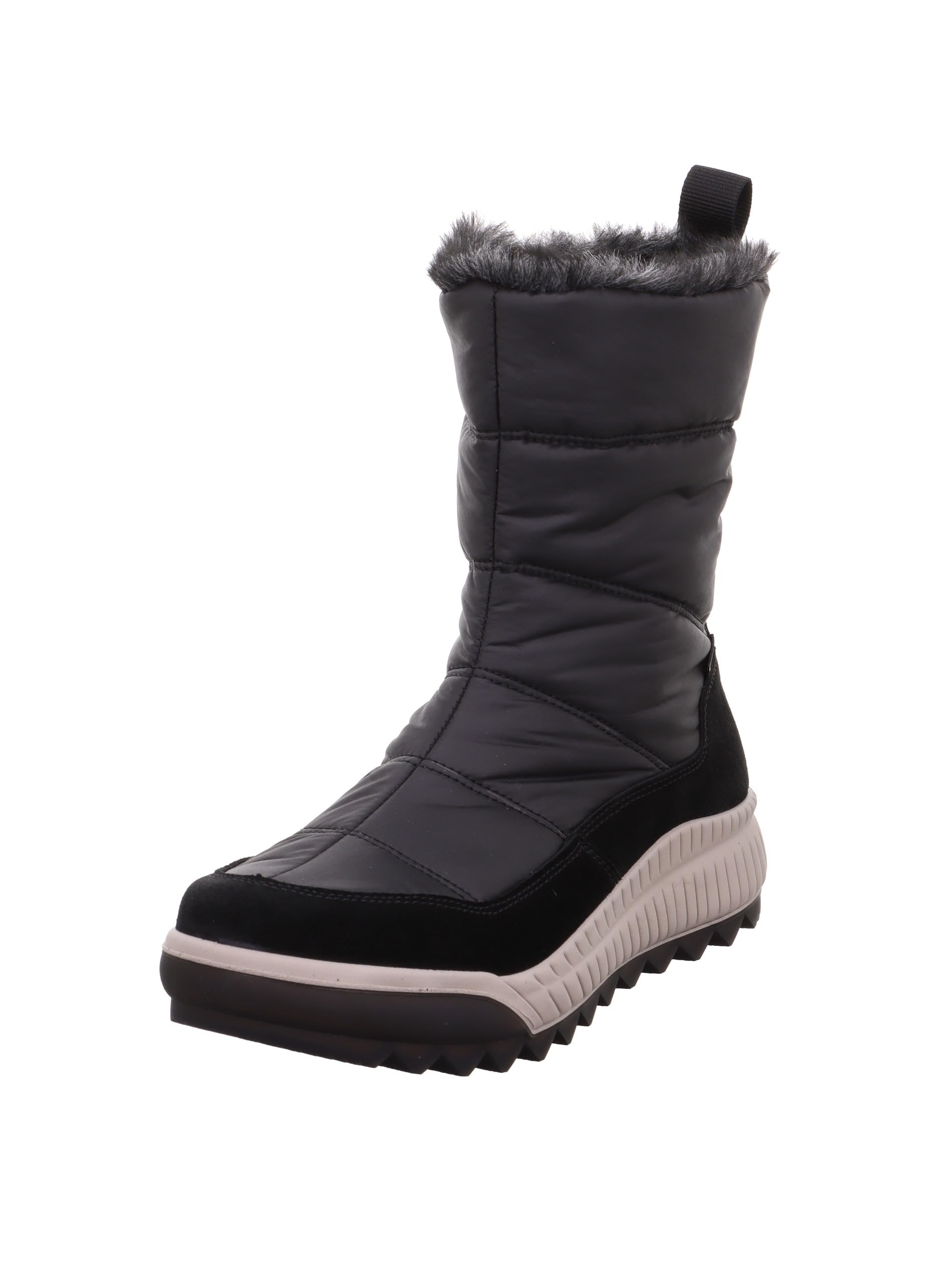 Legero Tirano Damenschuhe Stiefel Gefüttert Schwarz Freizeit