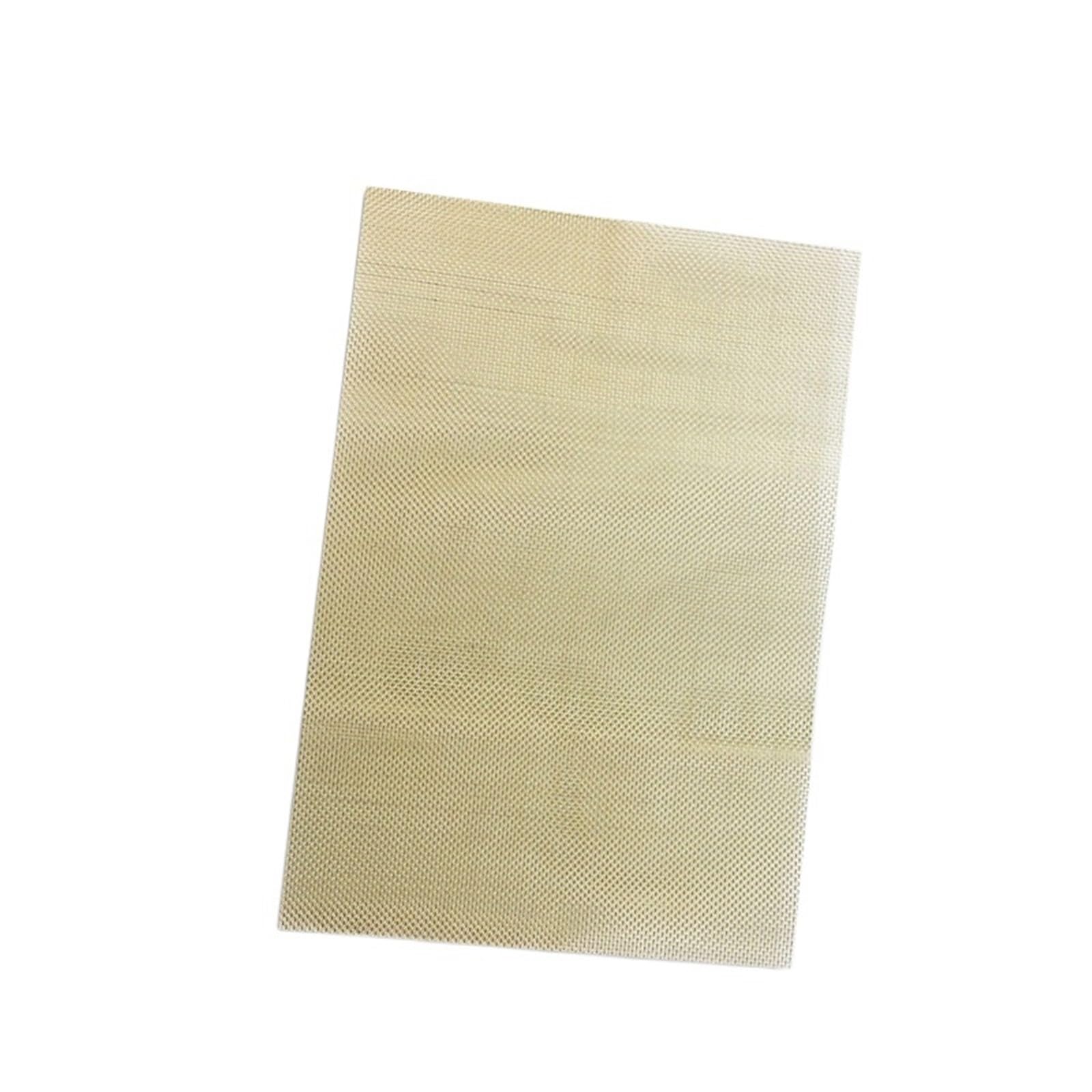 Siatka druciana z grubego mosiądzu 16 oczek 100 filtrów siatkowych z drutu miedzianego arkusz A4 210 mm x 300 mm splot Płótno zastępuje filtry 1 szt