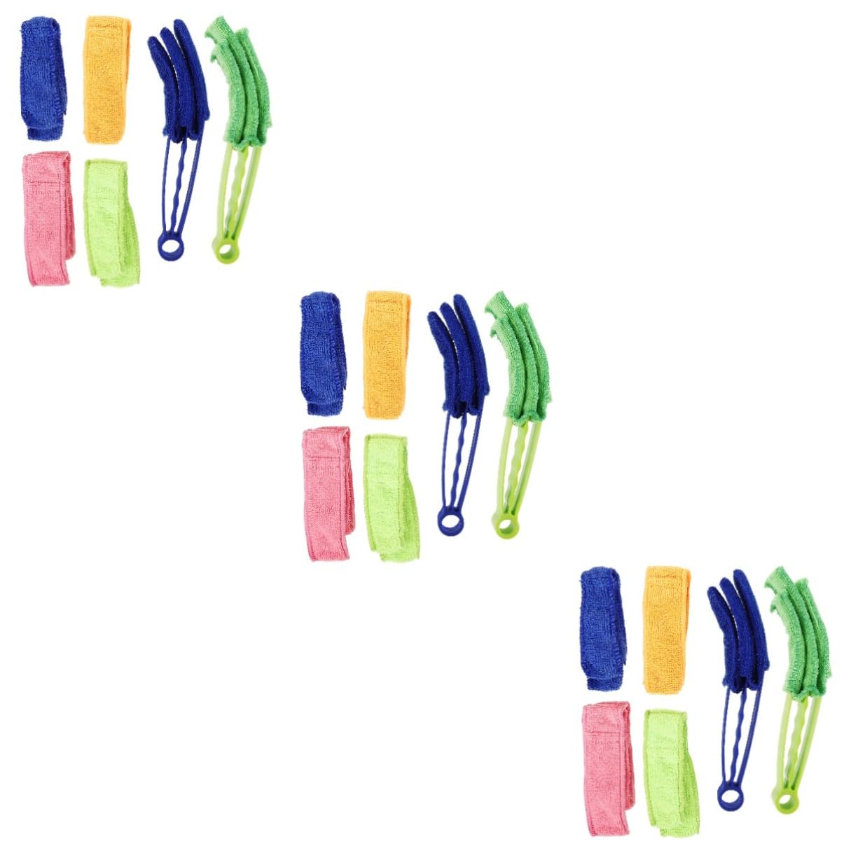 Hohopeti 3 Set Di Spazzole Per La Pulizia Manico Per Spolverare Delicatamente La Casa Prodotto Portatile Per Tende Da Pulitore Per Lavapavimenti Mini Piccola Spazzola Per