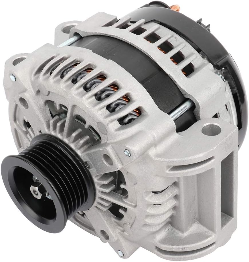 ECCPP 11576 Alternator Compatible with 2012-2014 for Chrysler 300 2011-2016 For Dodge Challenger 2011-2016 For Dodge Charger 2011-2016 For Dodge For Durango High Output New Alternator (220Amp)