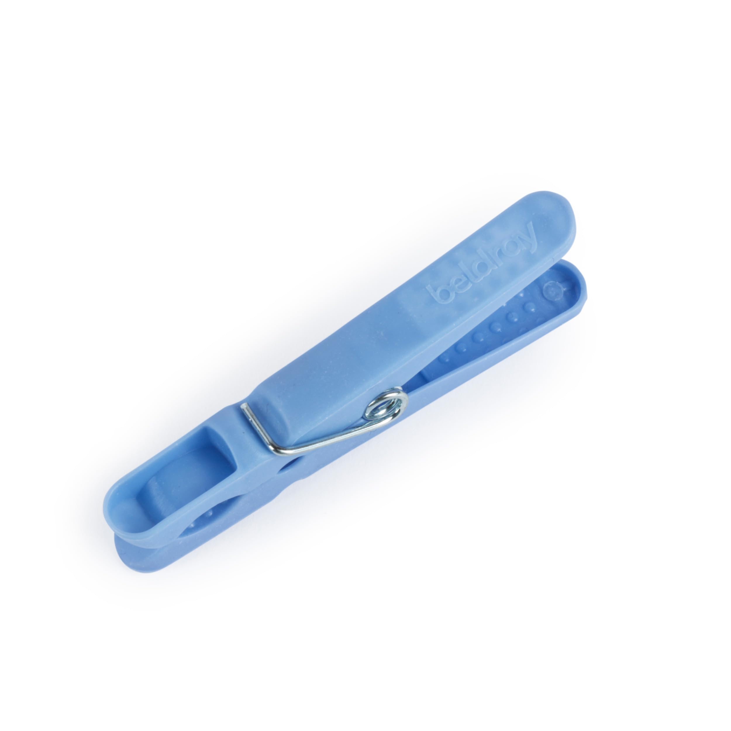 Beldray 100 Steady-Grip Clothes Pegs – Secure Grip, Washing Line Pegs, Windproof Clothes Clip, Moisture & Rust Resistant, Made From Recycled Plastic, Anti-Slip Clothes Grip, Strong & Durable