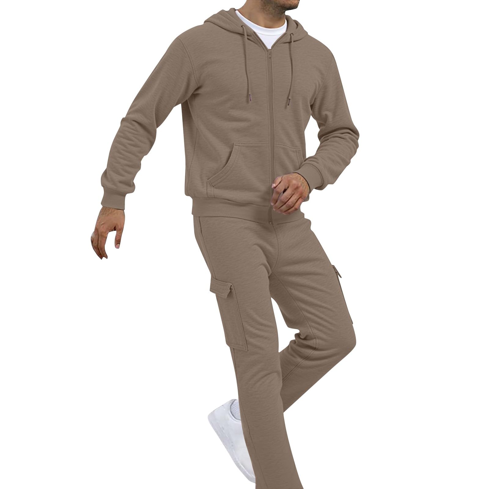 Trainingsanzug Herren Joggen Männer Set Trikot Laufkleidung Freizeit Outfit
