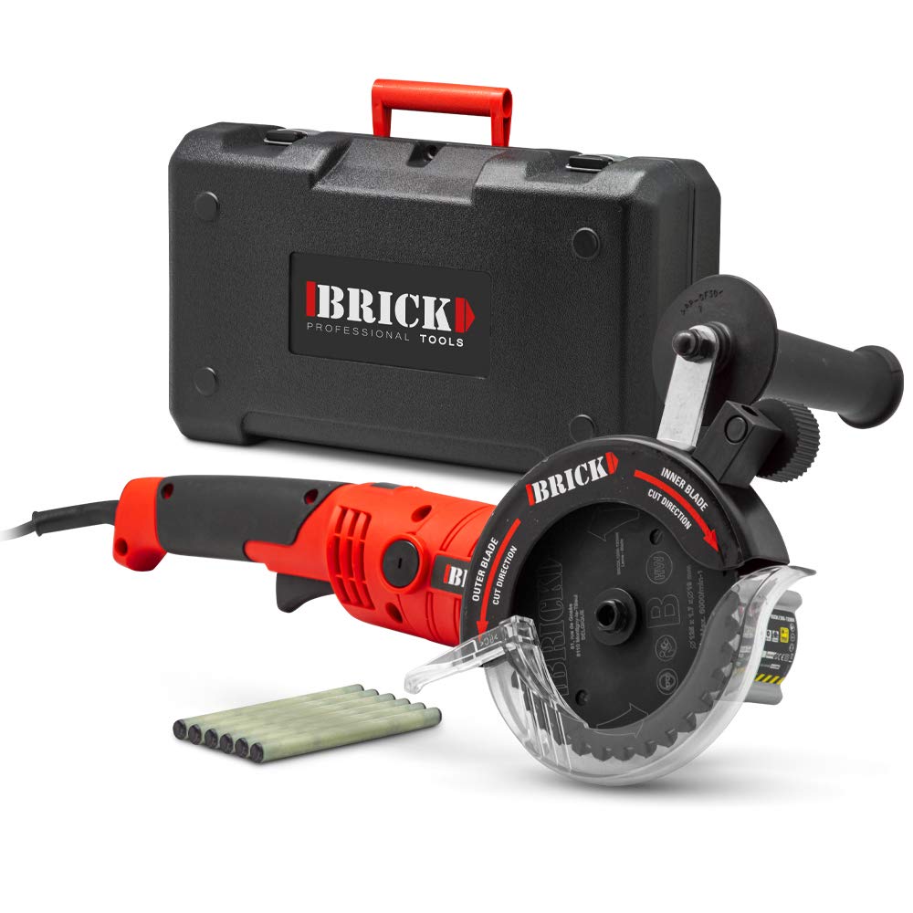 Brick BSCDL1200-125BM Scie double lame 125 mm 1200 W
