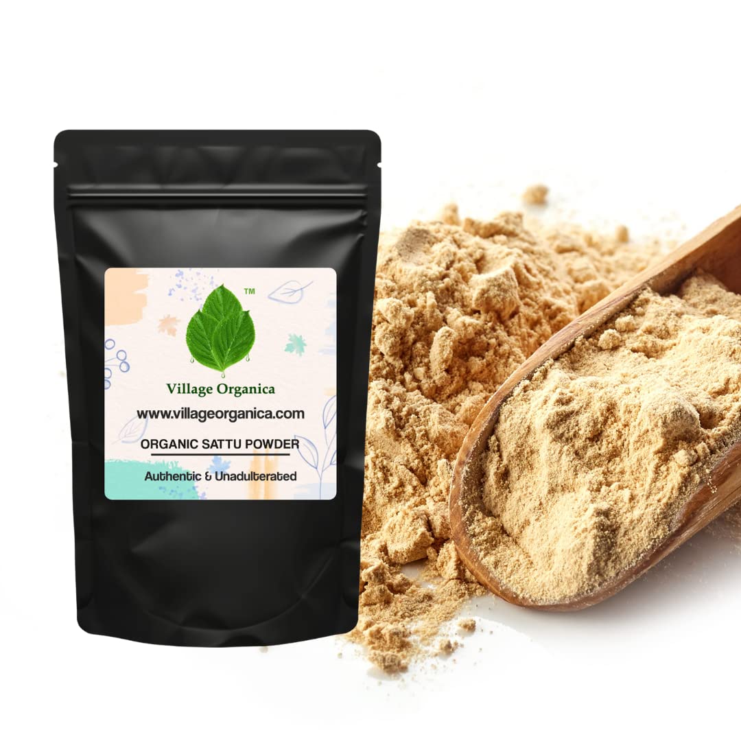 Village-Organica Sattu Powder | Hand Pounded Black Chana Flour | Chemical Free, Unadulterated | Superfood | Nutritious & aids in Digestion | (1800gram) (B0CH4ZVFJV) Amazon Price History, Amazon Price Tracker