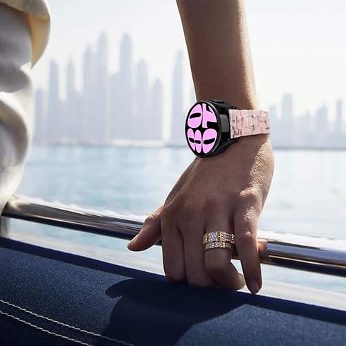 Vista 238 de Correas compatibles con Samsung Galaxy Watch 7 / FE / 6/6 Classic / 5/5 Pro / 4/4 Classic / 3 de 1.614 in / Huawei GT3 de 1.654 pulgadas, 0.787