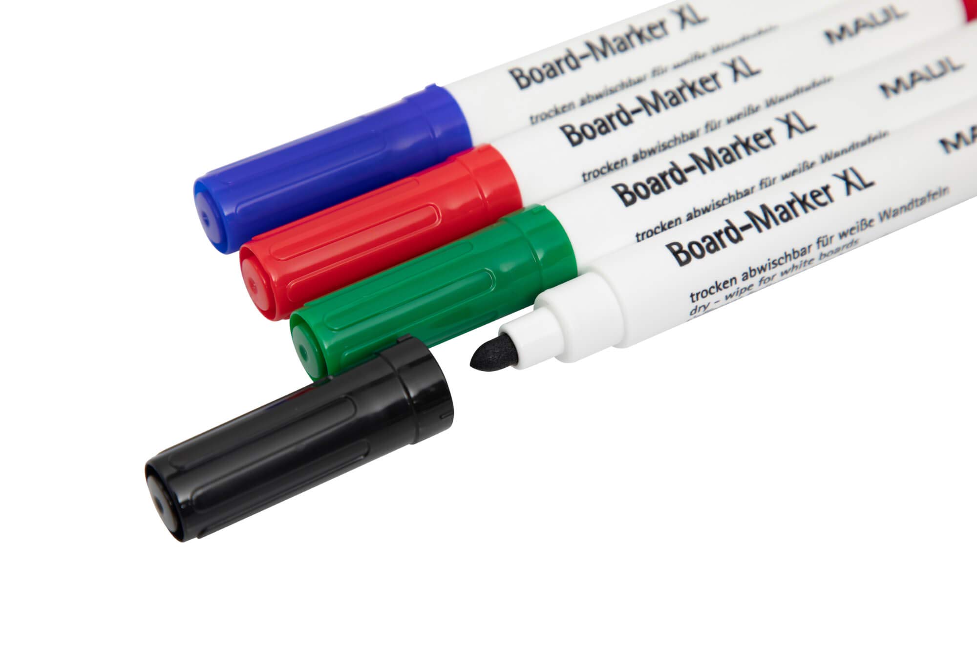 MAUL Zestaw Akcesoriów do Tablicy Magnetycznej, Karton, Marker, Wycieraczka, Magnesy, Środek Czyszczący, 6386099