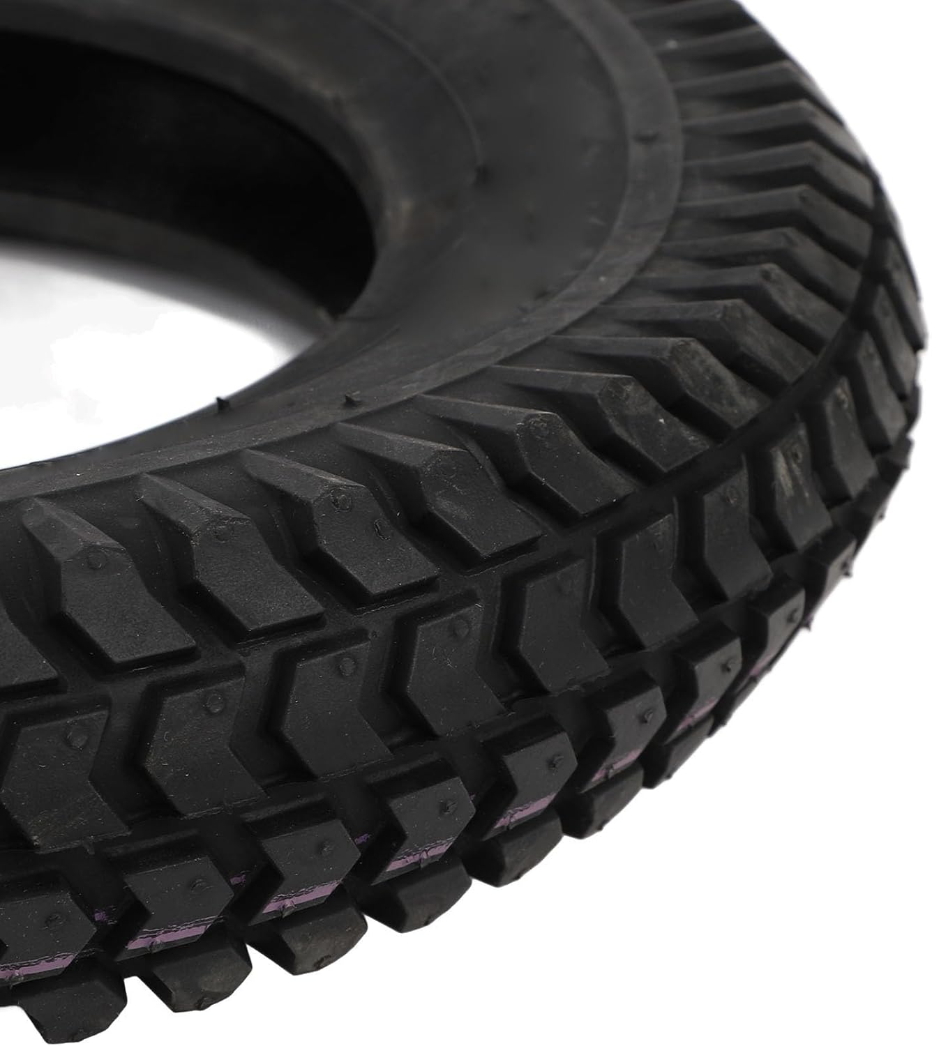 Eujgoov 3.00-8 Tire and Inner Tube Set 14 Inch Heavy Duty Rubber Kit for Wheelbarrows Garden Carts Dollies and Trailers