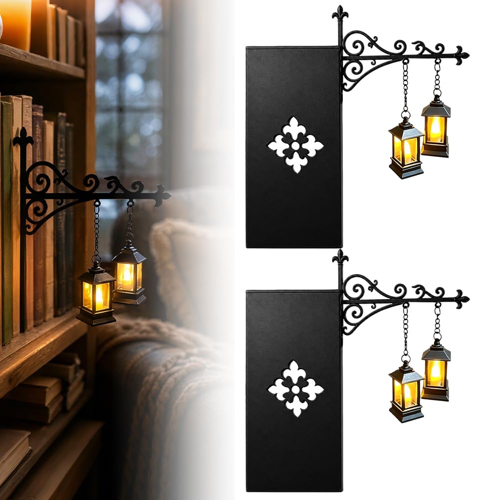 Library Lantern Mini Bookshelf Lamp - Decorative Bookshelf Lighting