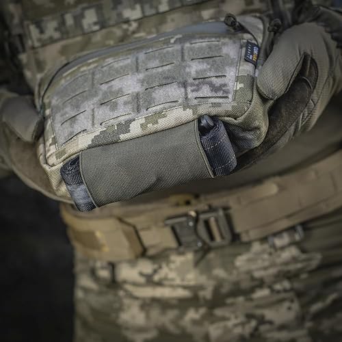 Miniatura 3 de M-Tac Elite Dangler - Bolsa grande para colgar  Bolsa táctica desplegable con gancho y bucle  Bolsa de transporte para herramientas de descarga Kit