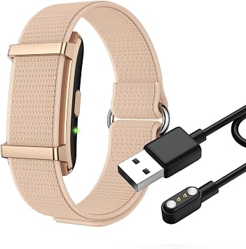 Smart Bracelet Fitness Tracker with Body Temperature Monitoring, 24/7 Heart Rate Sleep Stress Step Monitor, 170+ Sport Modes, IP68 Waterproof Activity Tracker for Men Women Rose Gold