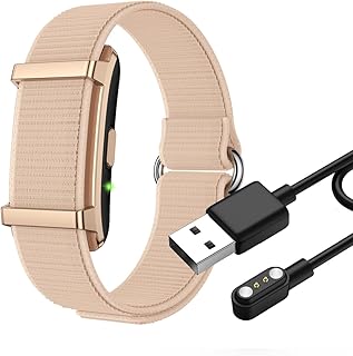 Smart Bracelet Fitness Tracker Wristband, 24/7 Auto Sleep Tracker/Heart Rate/HRV/Body Temperature/Women Health Monitor, Ai Analysis, Vibration Reminder, 170+ Sport Mode with 2 Bands (Rose Gold)