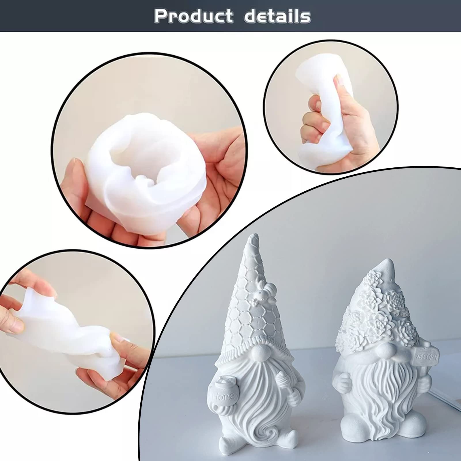 Lot De 2 Moules En Silicone – Forme De Pattes De Lapin – Pour Résine, Chocolat, Sous-verres – Qualité Alimentaire