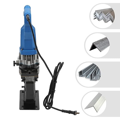 Miniatura 5 de 1800W 220V Perforadora hidráulica eléctrica 0.33 "-0.81" Punzonadora Herramienta de perforación hidráulica con 5 juegos troqueles para placa de