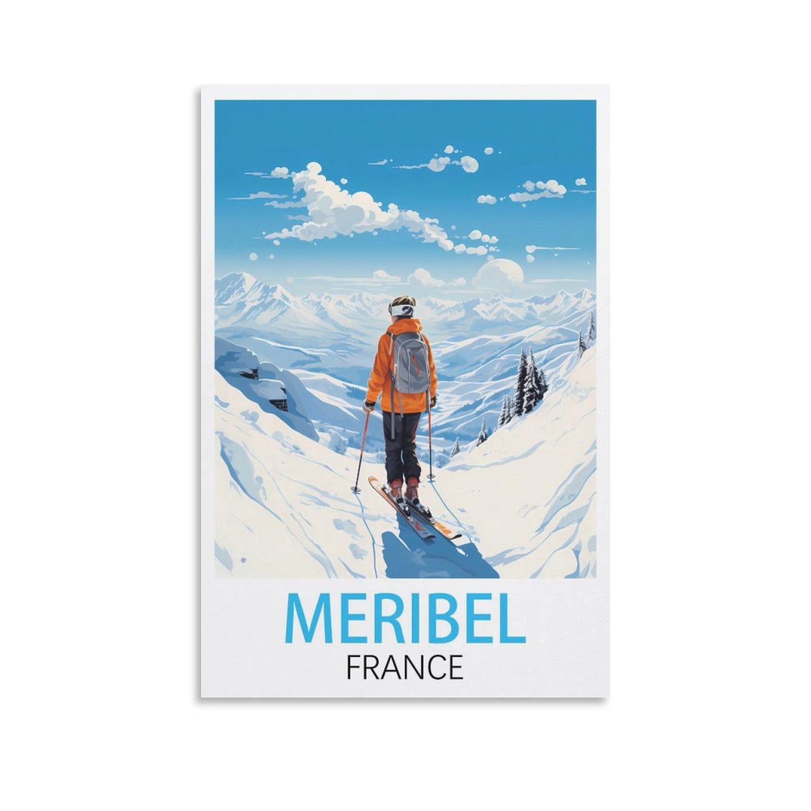 Metal Tin Sign Meribel Frances,Wall Decor Kitchen Garage Dining Room Home Decor Hotel Decor Gift 30x30cm