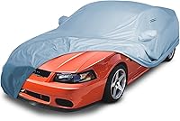 Vista 23 de iCarCover Funda Premium para Automóvil para Ford Mustang Coupe Convertible GT Mach 1 Saleen Fastback SOV 1979-2004, de Servicio Pesado, Impermeable