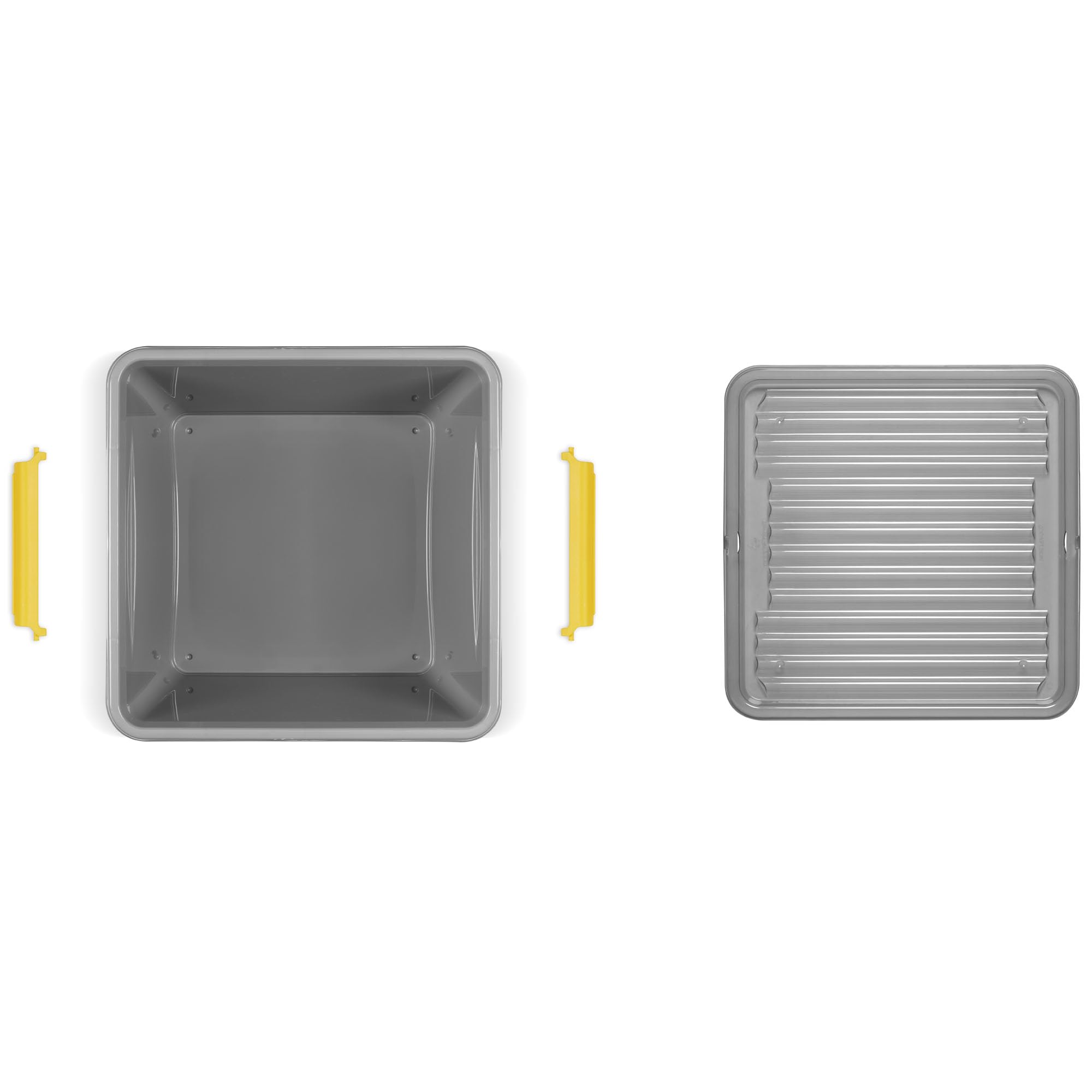 Aufbewahrungsbox 30 Liter Mit Deckel – Stapelbar, Halbtransparent, Robust Für Werkstatt & Garage