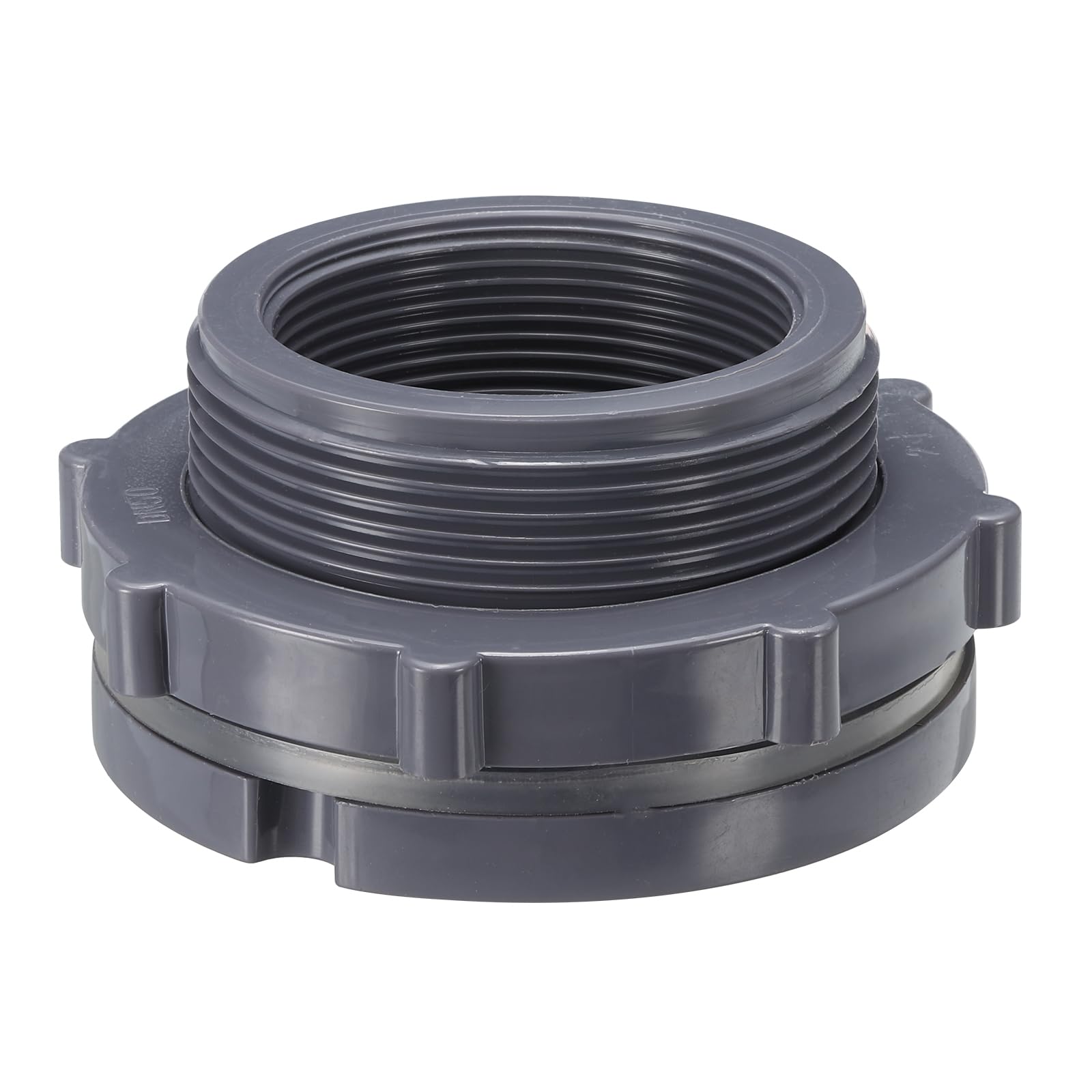 PATIKIL PVC Bulkhead Fitting NPT2