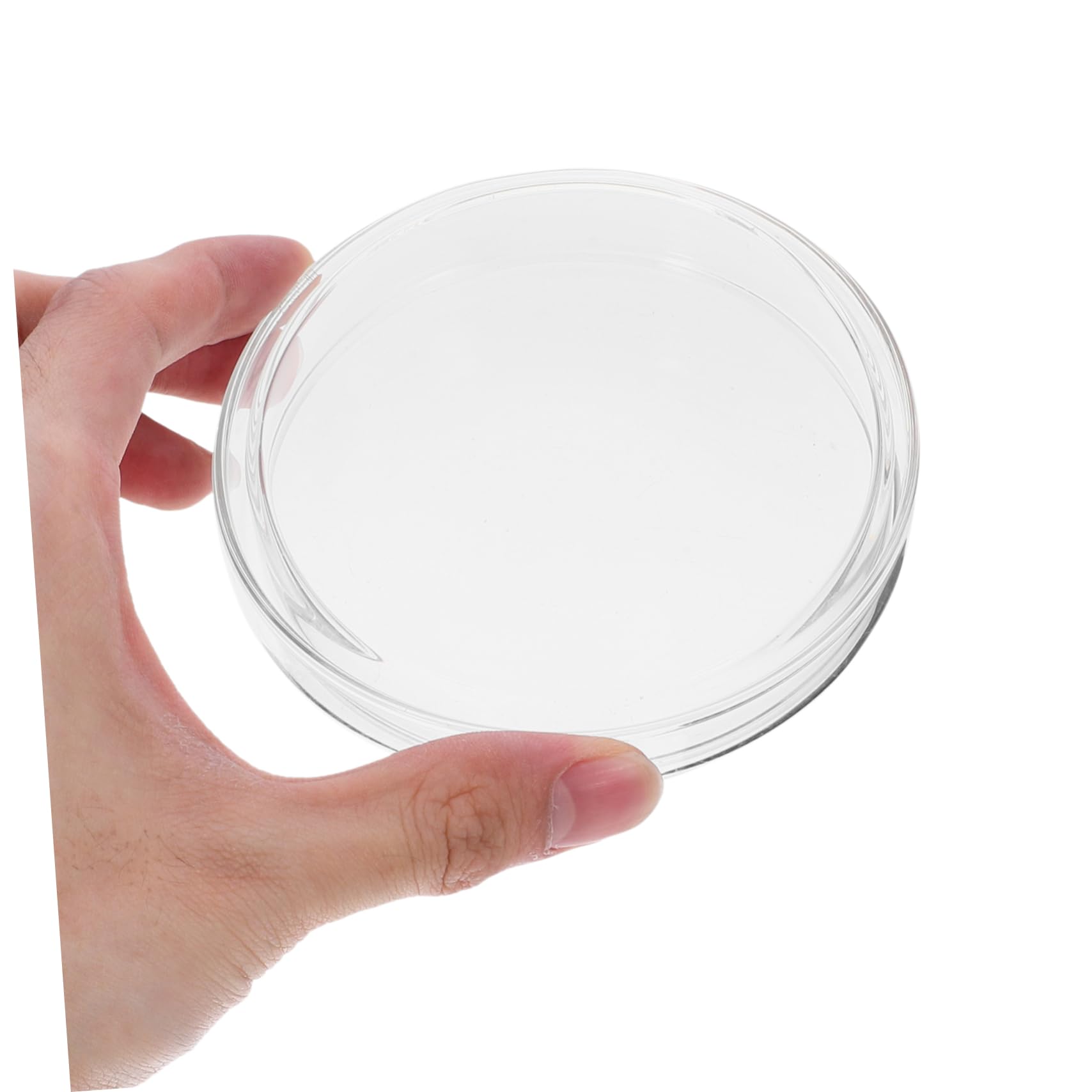ULTECHNOVO 10 Piezas placa de Petri placas petri pla transparente champiñón flechas plato de cultivo redondo placas celulares Alto borosilicato placa de agar bandeja Multiplicidad