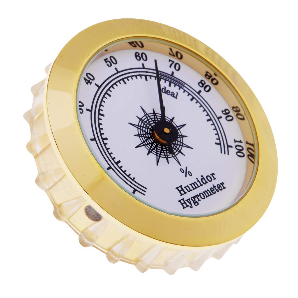 ShoppingLane Professional Cigar Hygrometer Cigar Humidor Humidifier Portable Mechanical Humidor