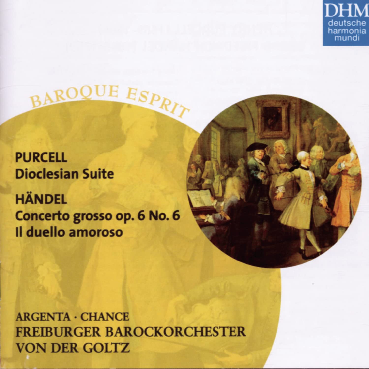 Purcell,Handel:Suite [Audio CD] Freiburger Barockorchester and Glotz, Gottfried von der