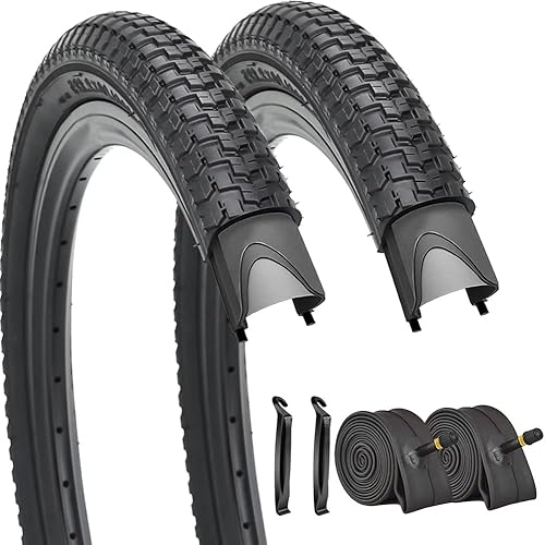 Paquete de 2 neumáticos de bicicleta de 24 pulgadas26 x 1.95 pulgadas, 26 x 2.1 pulgadas, 20 x 2.125 pulgadas, 27.5 x 2.125 pulgadas, neumáticos de