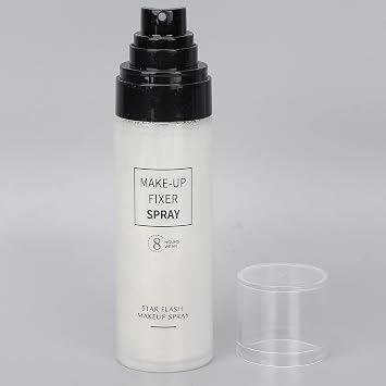 ZJchao Makeup Setting Spray, 3.51fl oz/100ml Star Flash Quicksand Fixing Spray Sweatproof Lasting Non-Removal Moisturizing and Hydrating Spray