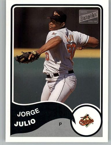 2003 Bazooka #173 Jorge Julio NM-MT Baltimore Orioles Baseball MLB