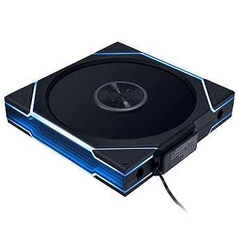 LIANLI 140mm ARGB Case Fan UNI FAN TL Wireless 140 BK Single Pack 2.4GHz Wireless No Cable Management FDB LCP Fan Blade UF-TL140-WLS-1B Japan Authorized Dealer