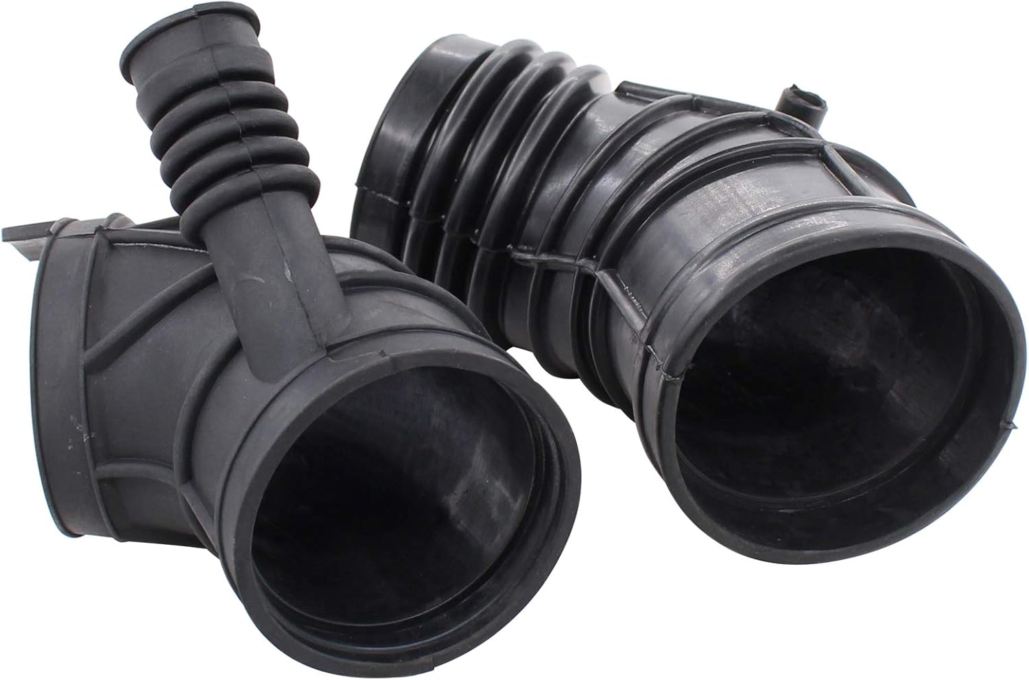 NewYall Upper and Lower Air Intake Boot Hose for BMW 325Ci Coupe M56 Engine 2003-2006, 325i M56 Engine 2003-2005, 330Ci 2001-2006, 330i 2001-2005, 330Xi 2001-2005, Z3 3.0L 2001-2002