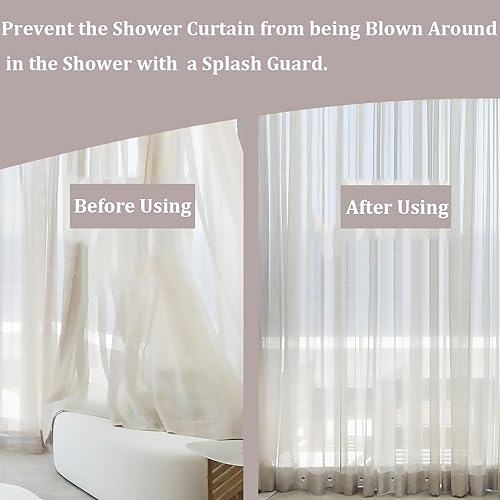 Miniatura 6 de 10 clips magnéticos para cortina, cierre de imanes de cortina para evitar fugas de luz, imanes laterales para cortina de ducha para mantener el