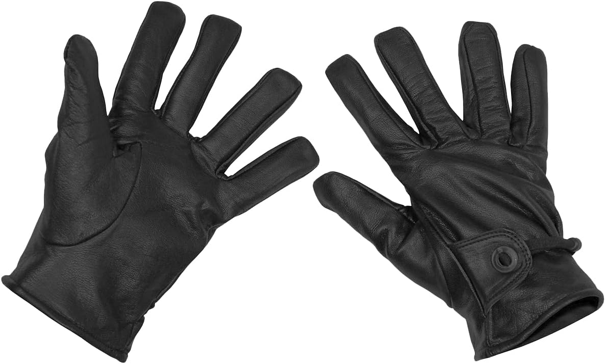 MFH Men's Western Leather Gloves Black