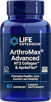 Life Extension ArthroMax Advanced, NT2 Collagen & ApresFlex, 60 Vcaps, 90 g