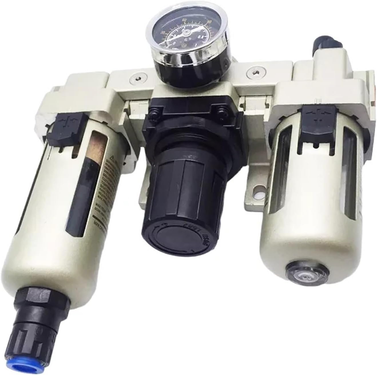 AC4000-04 AC5000-06 Manual/Automatic Pneumatic Air Regulator for Paint Gun Compressor Filter Pressure Regulator 1Pcs(AC4000-04,Copper core)