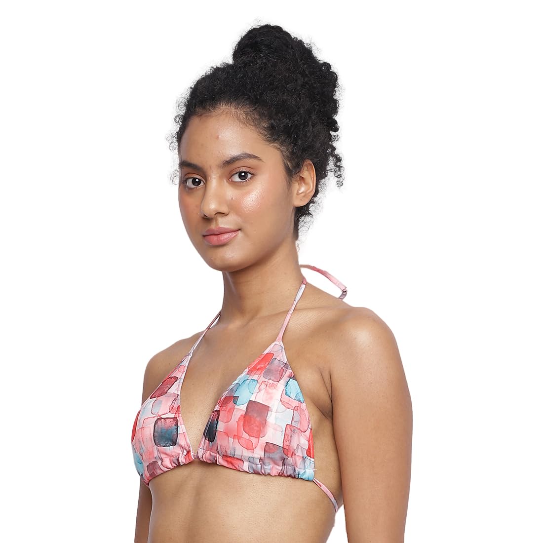 Byramgore Halter Neck Padded Swimwear Bikini Bra for Women for Beach wear-image-12