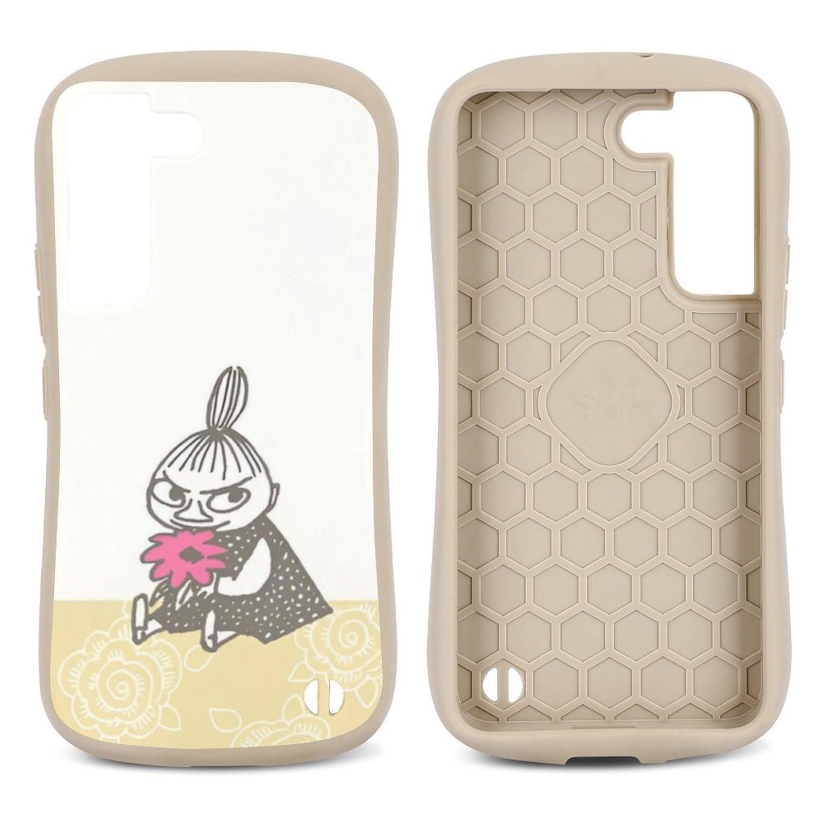 【Samsung Galaxy S22/S23/S24シリーズに対応】ムーミン リトルミイ スマホケース 指紋防止 耐衝撃 握りやすい 全面保護 傷付き防止 ストラップホール 人気 かわいい キャラクター